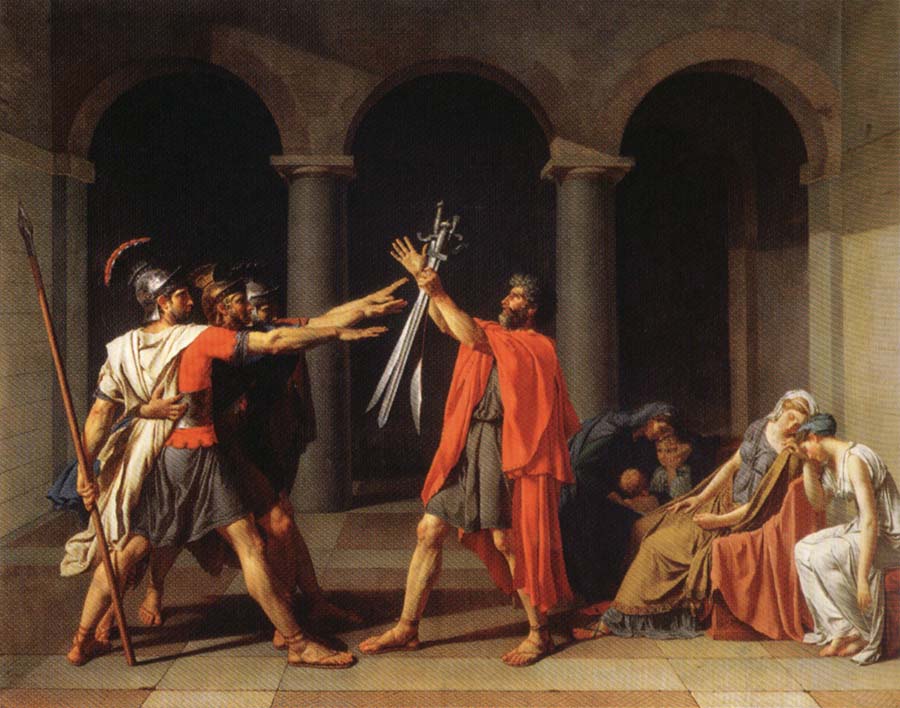 THe Oath of the Horatii